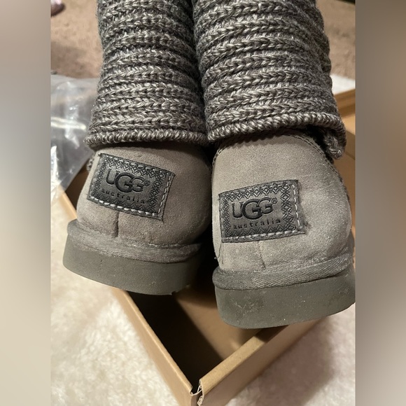 Ugh Classic Cardy Boot - Gray - Picture 5 of 7
